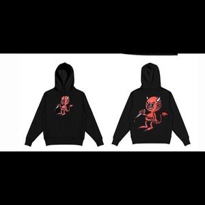Ransom devil logo hoodie